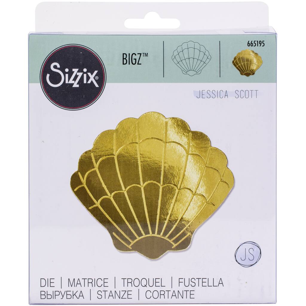 Sizzix Bigz Seashell 3 Die By Jessica Scott Michaels Sizzix Bigz Seashell 3 Die By Jessica Scott Michaels